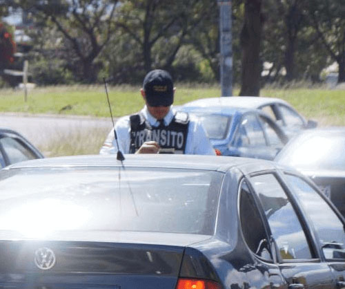 Funciones de la policía de tránsito